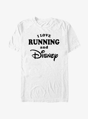 Disney I Love Running and T-Shirt
