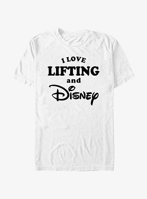 Disney I Love Lifting and T-Shirt
