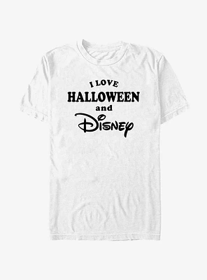 Disney I Love Halloween and T-Shirt