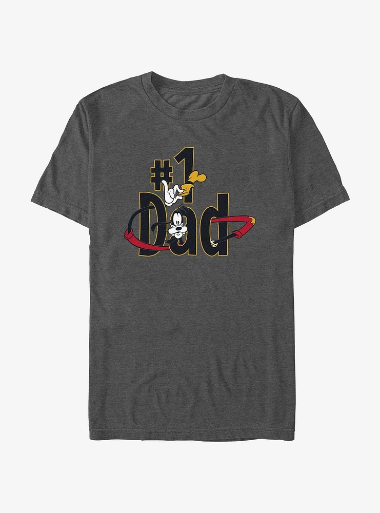 Disney Goofy Number 1 Dad T-Shirt