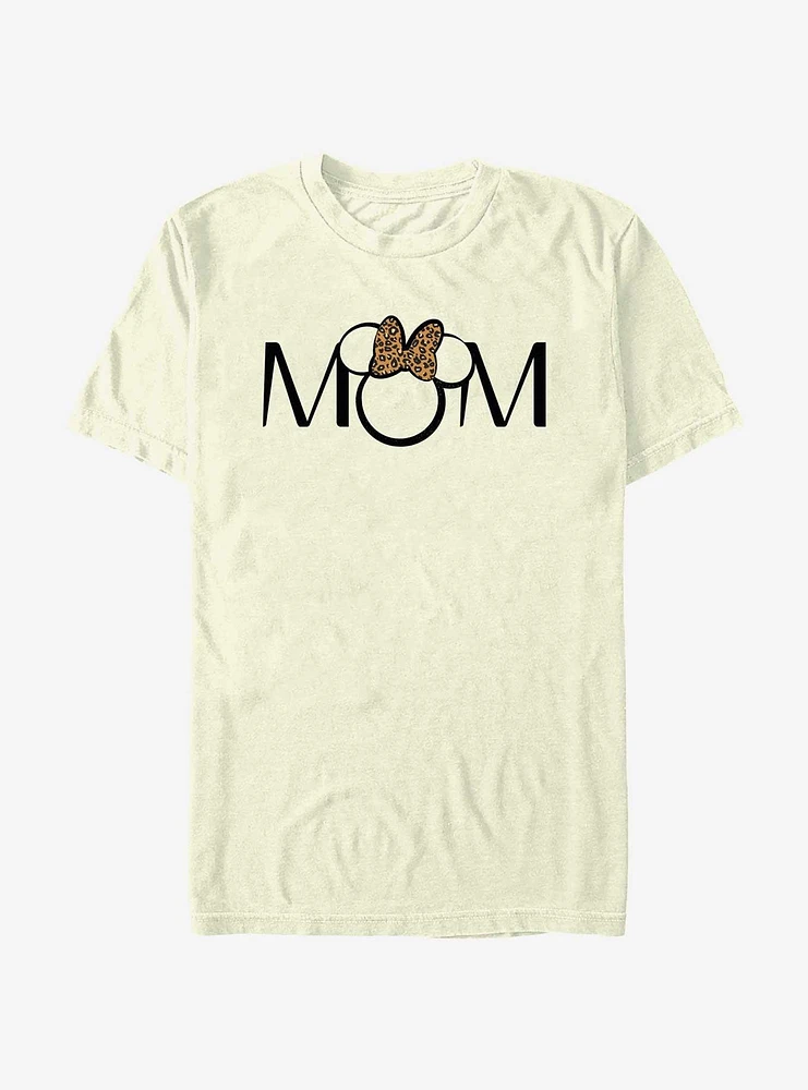 Disney Minnie Mouse Mom Leopard Ears T-Shirt
