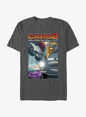 Disney Pixar Cars Movie Poster T-Shirt