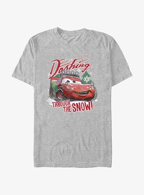 Disney Pixar Cars Dashing Through The Snow T-Shirt