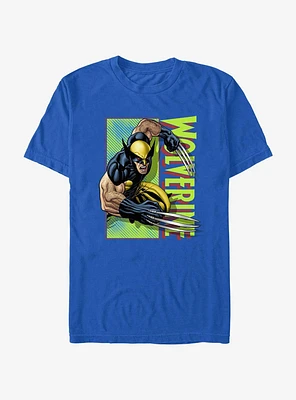 X-Men Wolverine Attack Panel T-Shirt