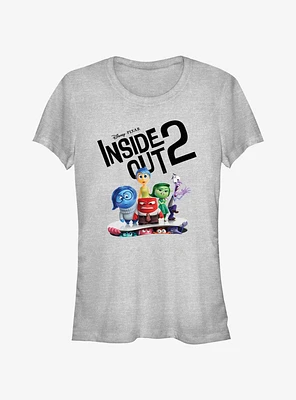 Disney Pixar Inside Out 2 All The Emotions Girls T-Shirt