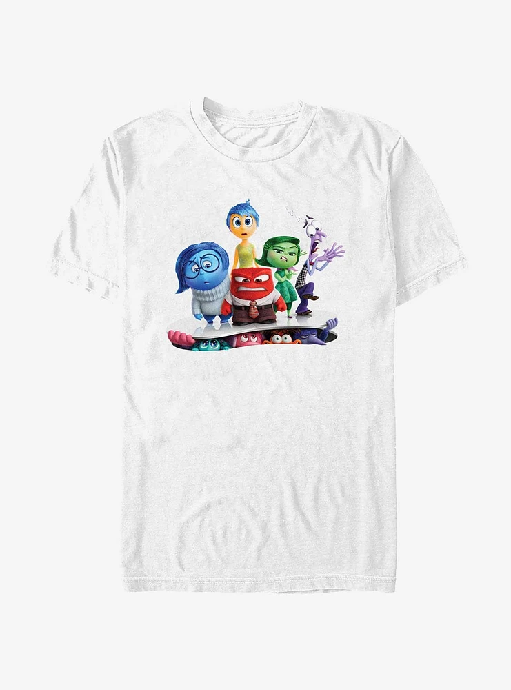 Disney Pixar Inside Out 2 New Emotions T-Shirt
