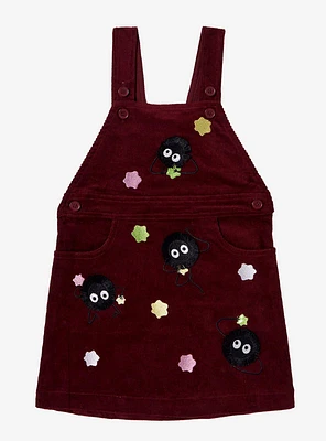 Studio Ghibli Spirited Away Soot Sprites & Stars Toddler Overall Dress