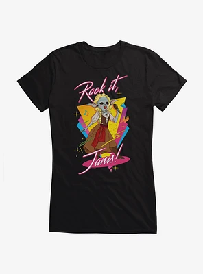 Dr. Who Rock It Janis Girls T-Shirt