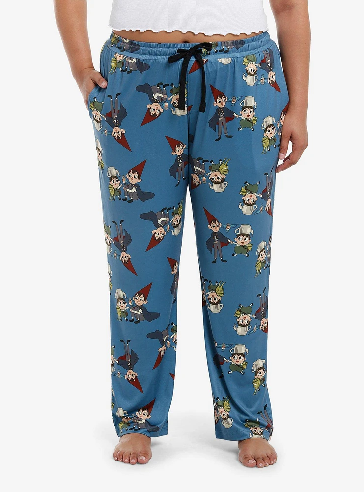 Over The Garden Wall Wirt & Greg Pajama Pants Plus