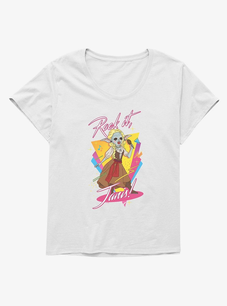Dr. Who Rock It Janis Girls T-Shirt Plus