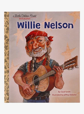 Little Golden Book Biography Willie Nelson Book