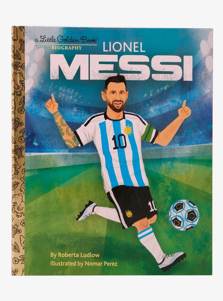 Little Golden Book Biography Lionel Messi Book