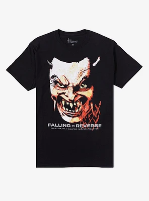 Falling Reverse Popular Monster Lyrics T-Shirt
