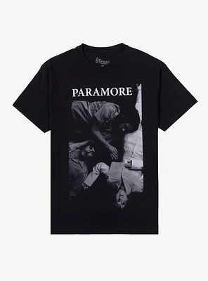 Paramore Black & White Band Photo T-Shirt