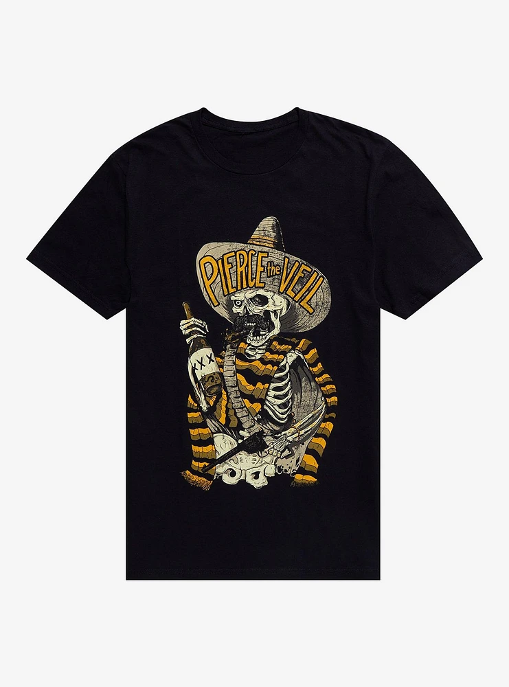 Pierce The Veil Bandito Skeleton T-Shirt