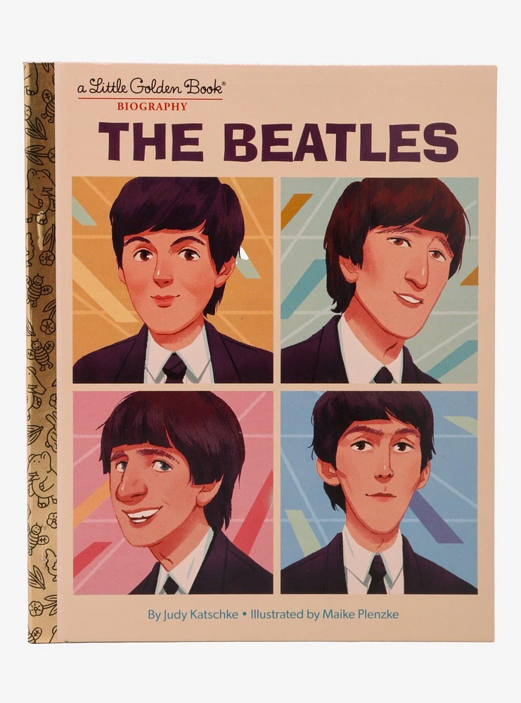 Little Golden Book Biography The Beatles Book