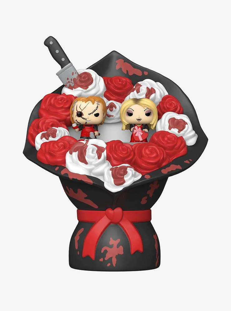 Funko Bride Of Chucky Bitty Pop! Bouquet Chucky & Tiffany Vinyl Figure Set