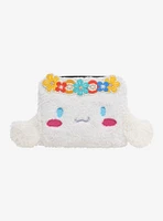 Loungefly Cinnamoroll Flower Crown Fuzzy Mini Wallet