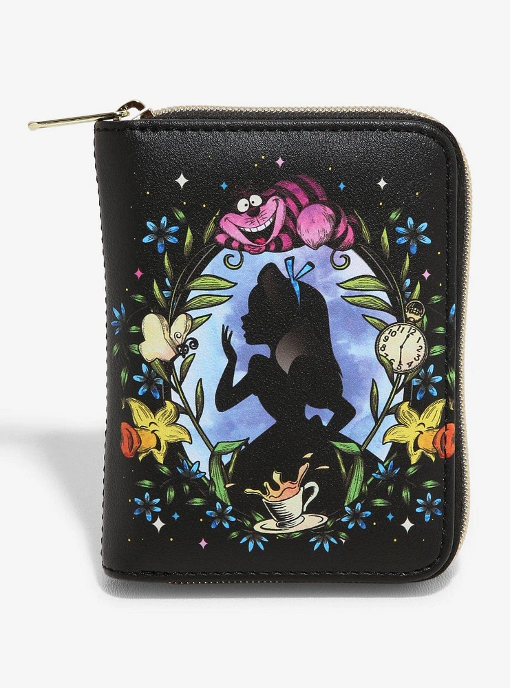 Loungefly Disney Alice In Wonderland Cameo Mini Zipper Wallet