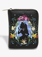 Loungefly Disney Alice In Wonderland Cameo Mini Zipper Wallet