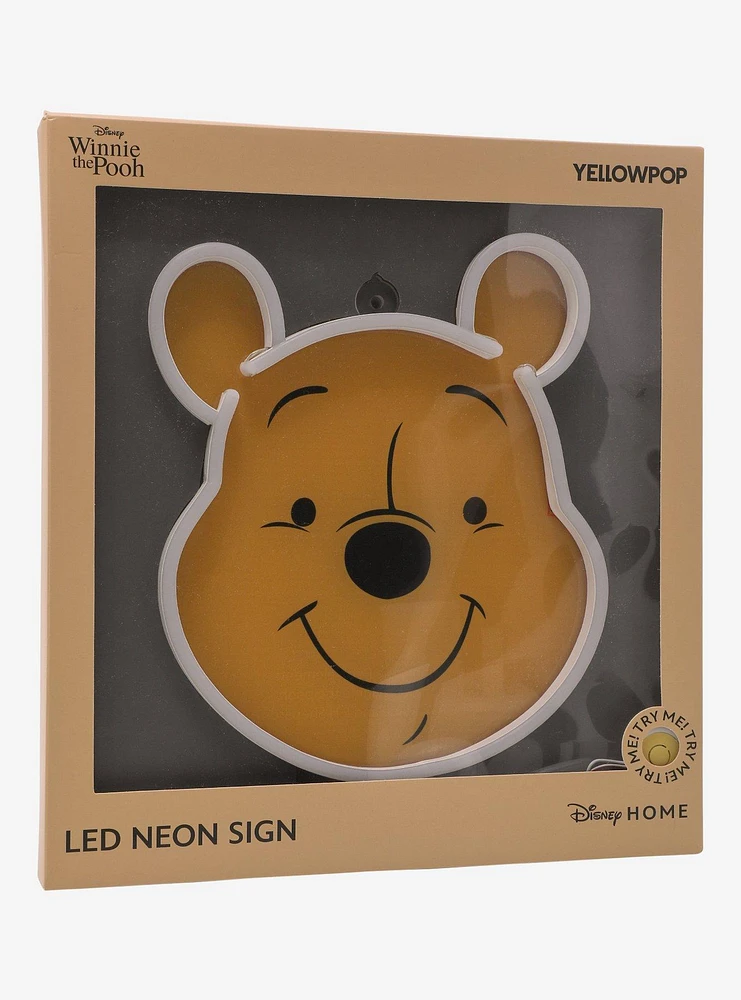 Disney Winnie The Pooh Face LED Neon Light