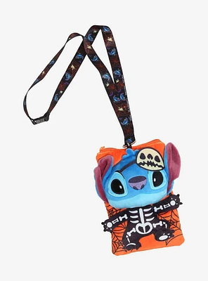 Disney Stitch Halloween Plush Lanyard