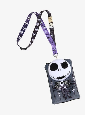 The Nightmare Before Christmas Jack Skellington Plush Lanyard