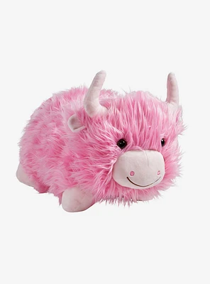 Barb The Pink Highland Cow Pillow Pet