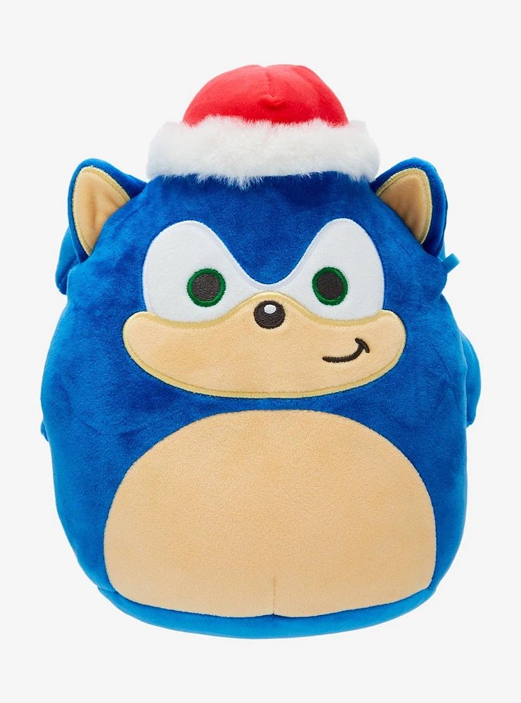 Squishmallows Sonic the Hedgehog Sonic Santa 8 Inch Plush