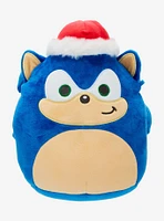 Squishmallows Sonic the Hedgehog Sonic Santa 8 Inch Plush