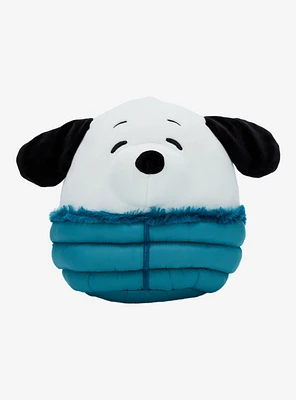 Squishmallows Peanuts Snoopy Puffer Jacket Plush