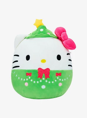 Squishmallows Hello Kitty Christmas Tree Plush