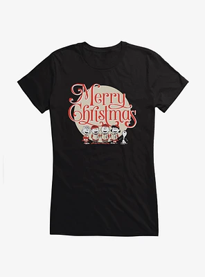 Peanuts Merry Christmas Carolers Girls T-Shirt