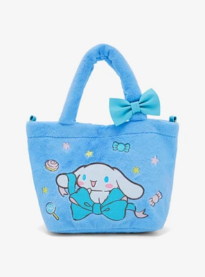 Cinnamoroll Baby Blue Fuzzy Crossbody Bag