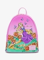 Loungefly Disney Tangled Sunflower Field Mini Backpack