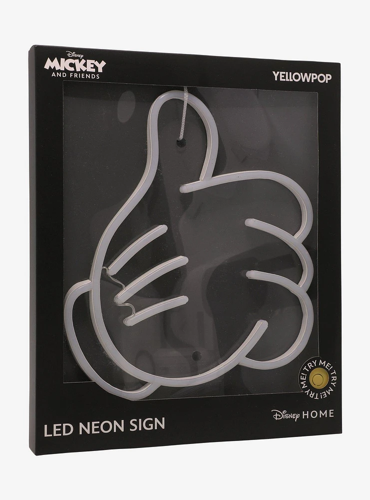 Disney Mickey Mouse And Friends Thumbs Up LED Neon Light