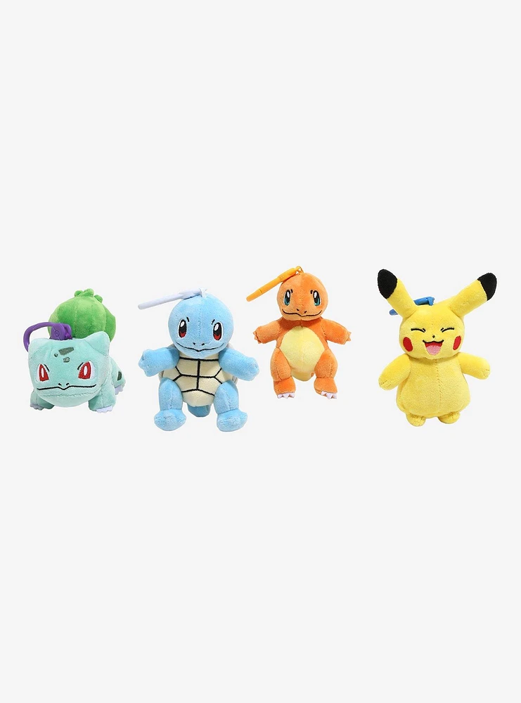 Pokemon Kanto Starters Assorted Blind Plush Key Chain