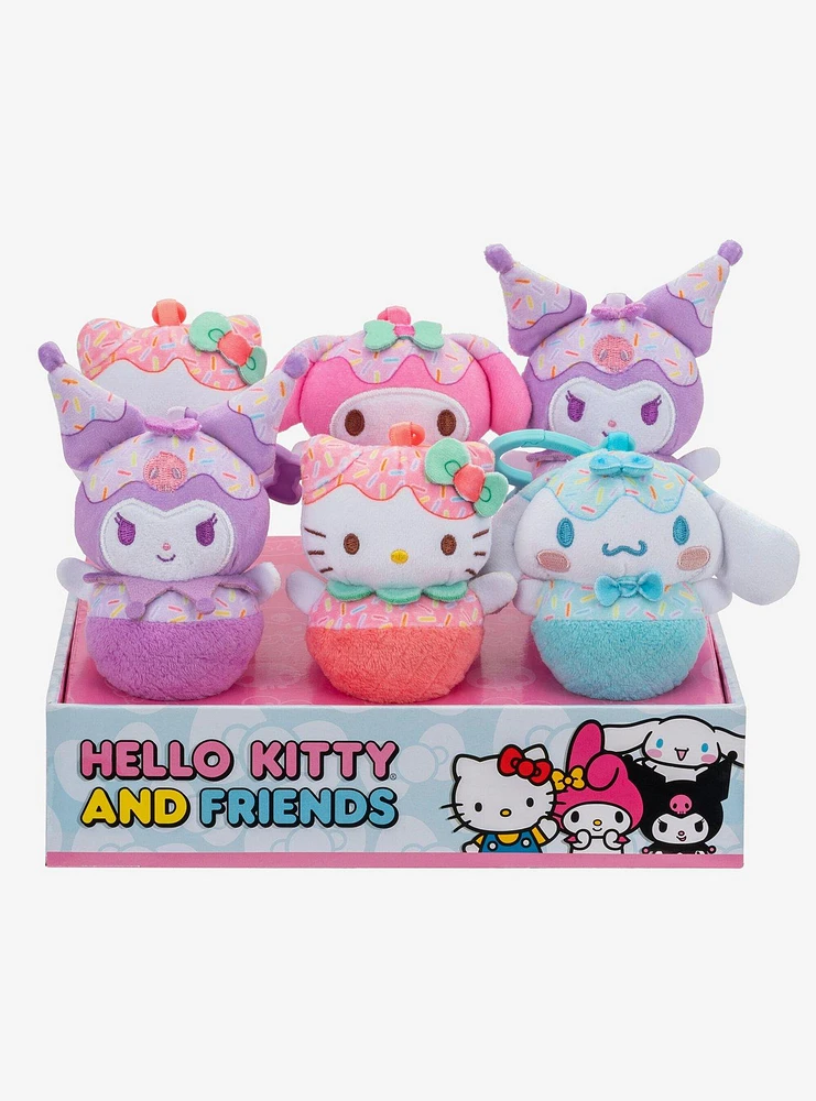 Hello Kitty And Friends Ice Cream Assorted Blind Plush Key Chain