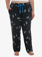 Ghost Face Knife Pajama Pants Plus