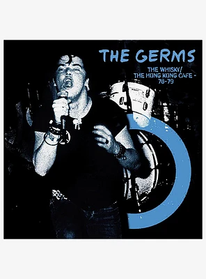 The Germs Whisky Hong Kong Cafe (Blue) Vinyl LP