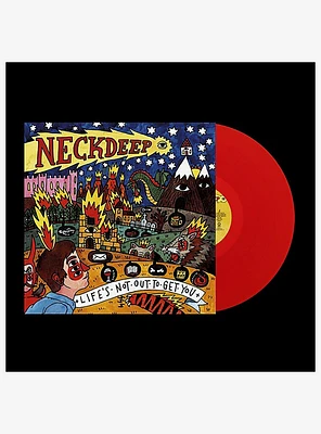 Neck Deep Life's Not Out To Get You (Blood Red) Vinyl LP