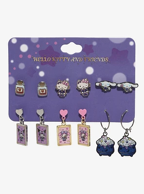 Hello Kitty And Friends Magic Card Earring Set