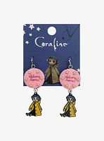 Coraline Other World Cake & Doll Earrings