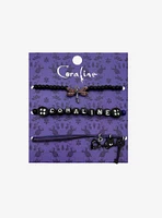 Coraline Dragonfly Icons Bracelet Set