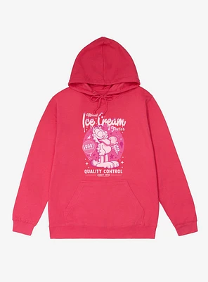 Garfield Ice Cream Taster French Terry Hoodie