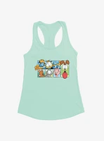 Garfield Characters Boxes  Girls Tank