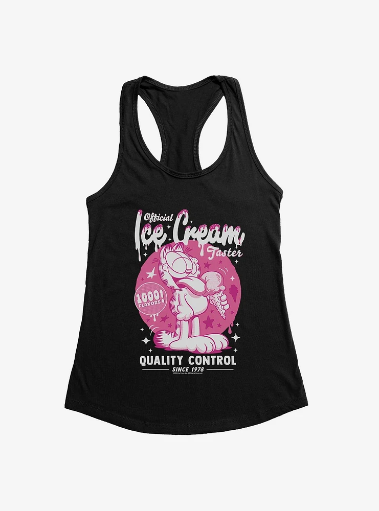 Garfield Ice Cream Taster Girls Tank