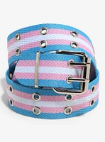 Trans Pride Grommet Belt