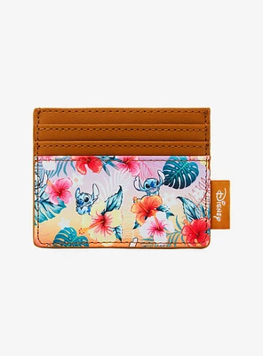 Loungefly Disney Stitch Tropical Flowers Cardholder