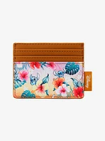 Loungefly Disney Stitch Tropical Flowers Cardholder